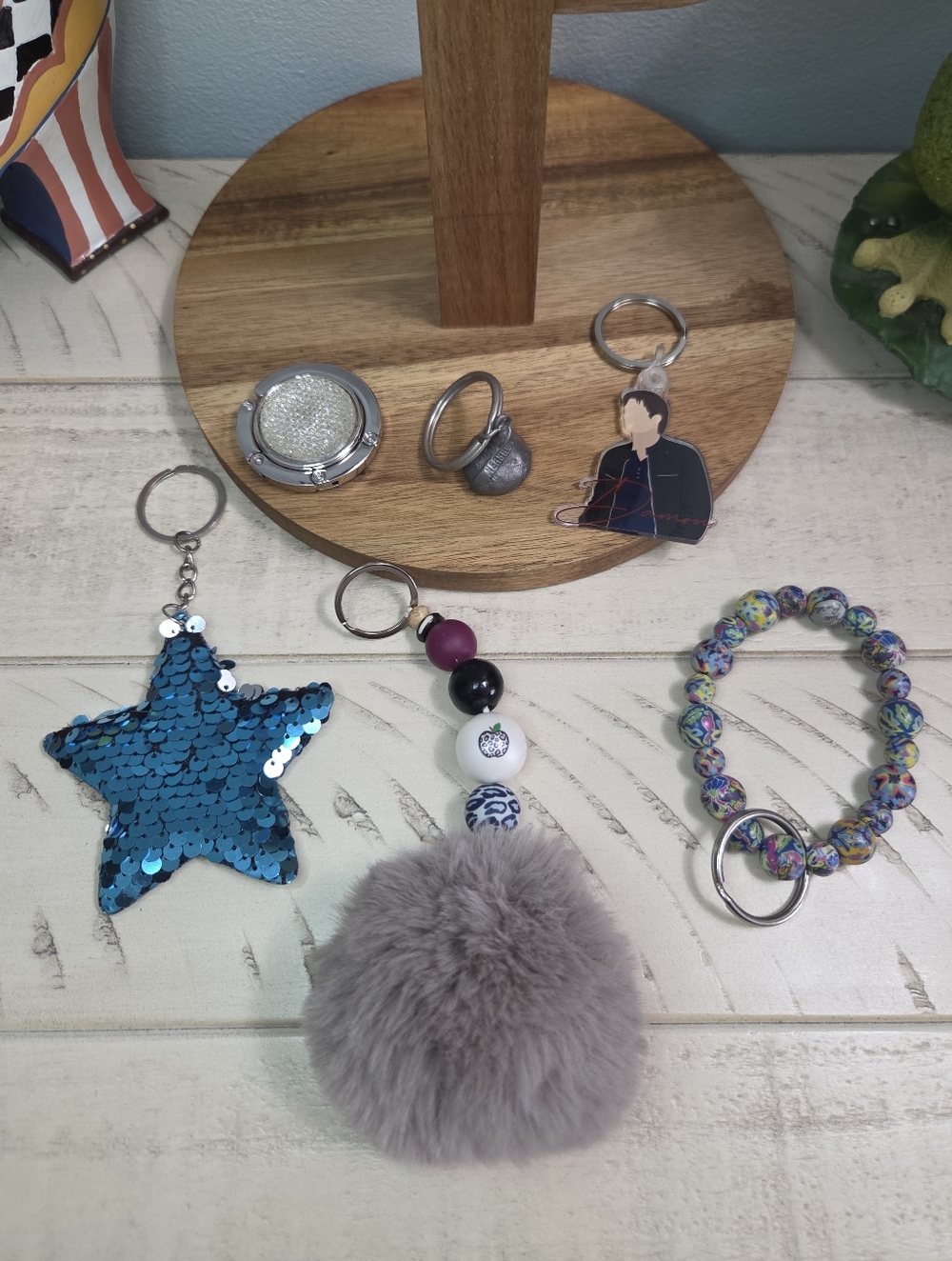 (BUY NOW)Assorted Keychain Lot, EUC